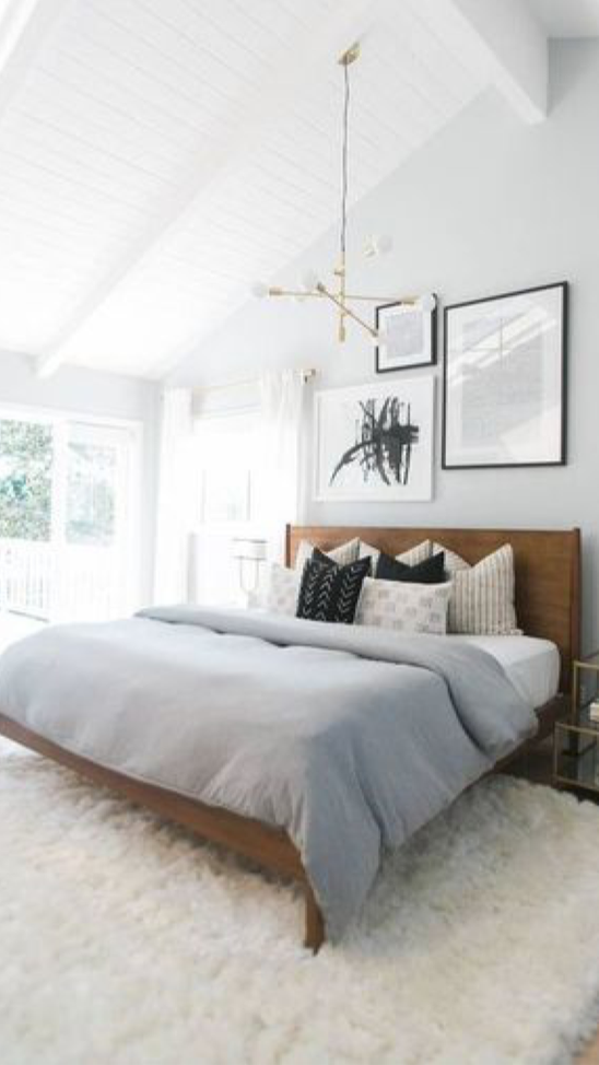 a cozy bed a fluffy bed to make your home cozy for winter