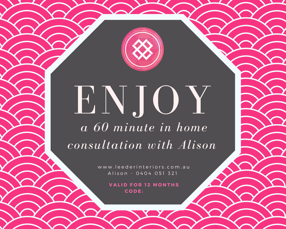 gift voucher interior designer Melbourne Leeder interiors gift voucher interior designer Melbourne Leeder Interiors