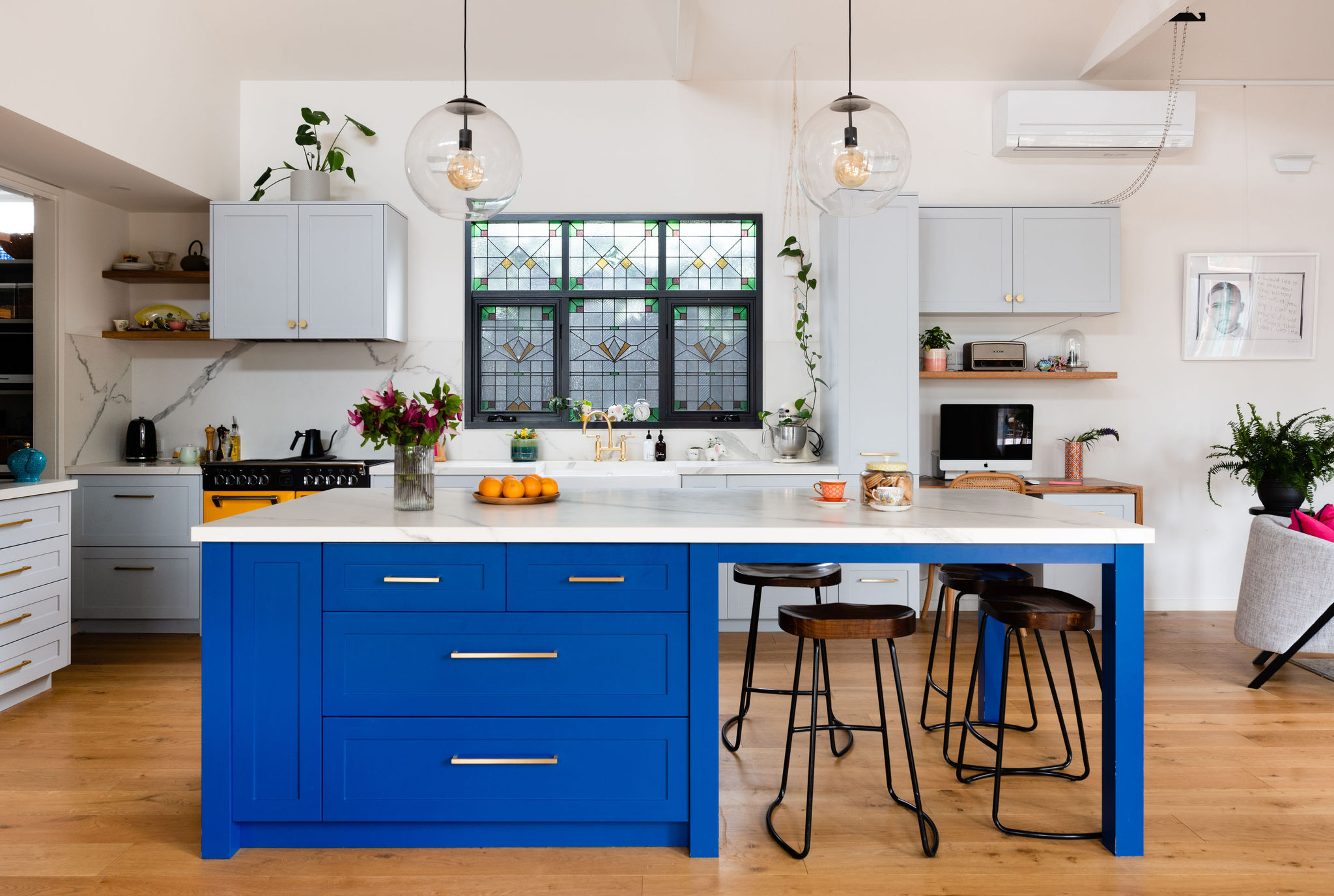 Colourful kitchen Melbourne